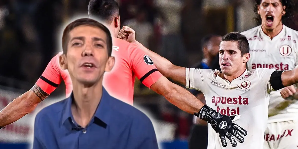 Giancarlo Granda y Universitario de Deportes en la Copa Libertadores (Foto: Universitario)