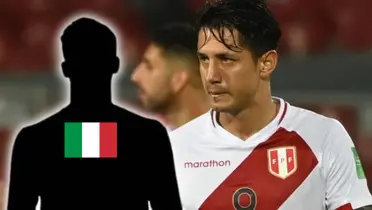 Gianluca Lapadula en la Selección Peruana. (Foto: EFE)