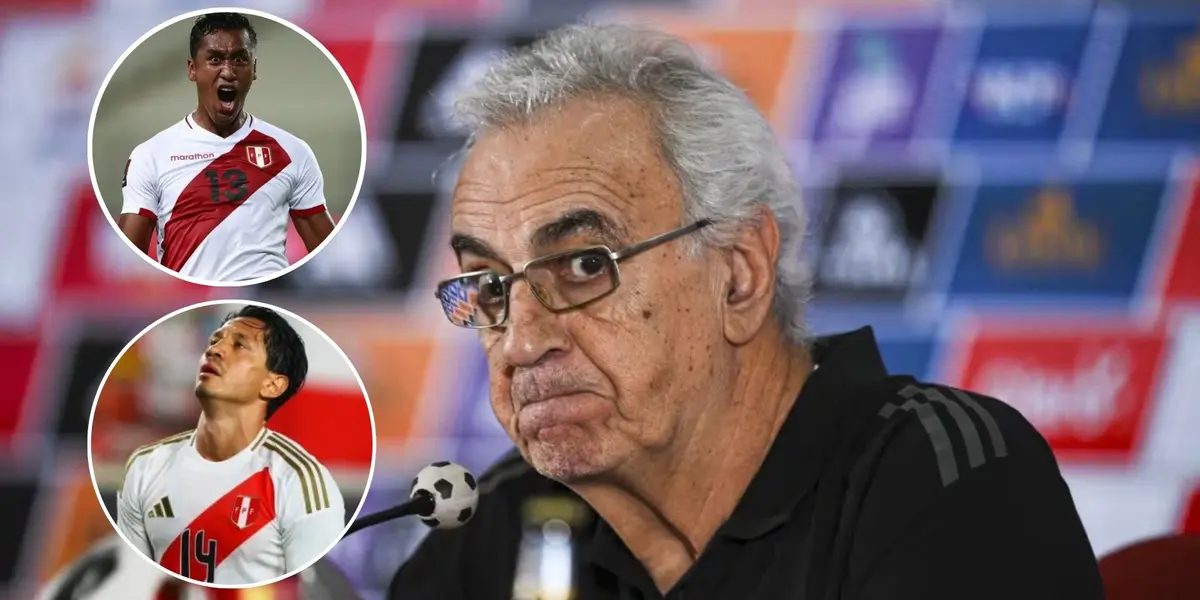 Gianluca Lapadula - Renato Tapia - Jorge Fossati (Foto: La Bicolor)