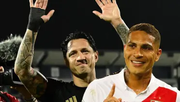 Gianluca Lapadula y Paolo Guerrero en la Selección Peruana / Foto: La Bicolor