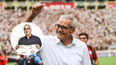 Gregorio Pérez - Jorge Fossati (Foto: X de Universitario)