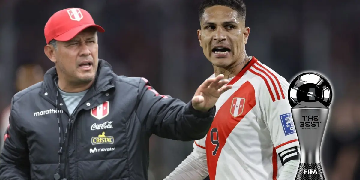 Guerrero y Reynoso en la Selección Peruana.