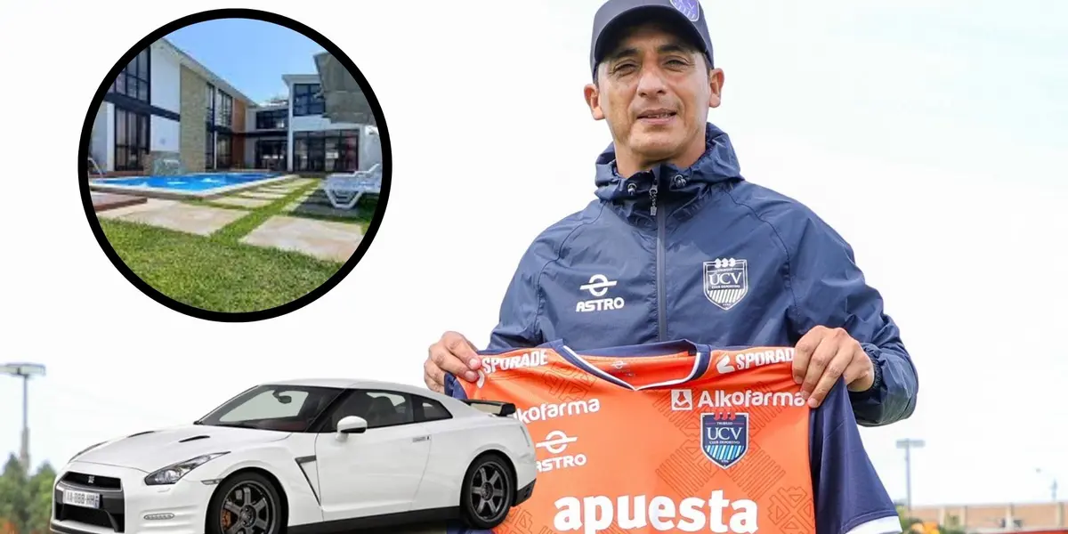 Guillermo Chicho Salas como DT de la UCV / Foto: UCV