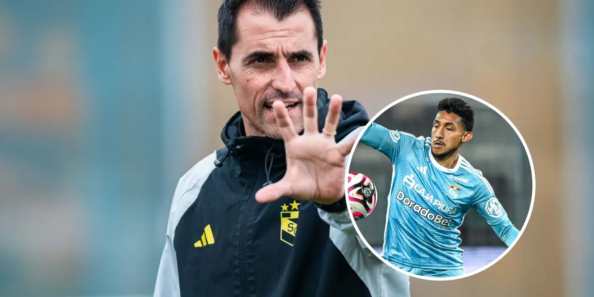 Guillermo Farré y Christofer Gonzales (Foto: Sporting Cristal)