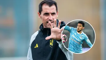 Guillermo Farré y Christofer Gonzales (Foto: Sporting Cristal)