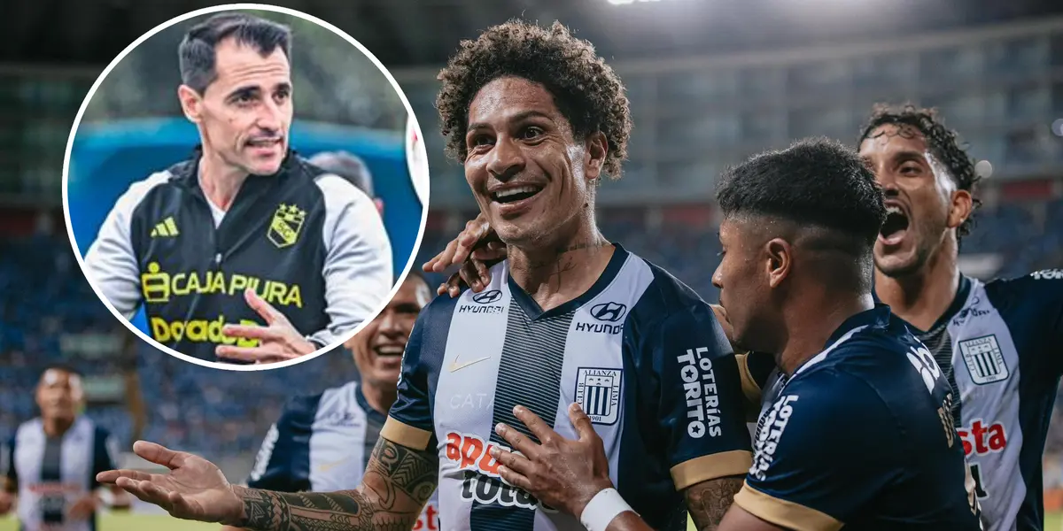 Guillermo Farré y Paolo Guerrero (Foto: Alianza Lima y Sporting Cristal)