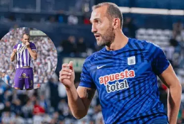 Hernán Barcos en Alianza Lima.