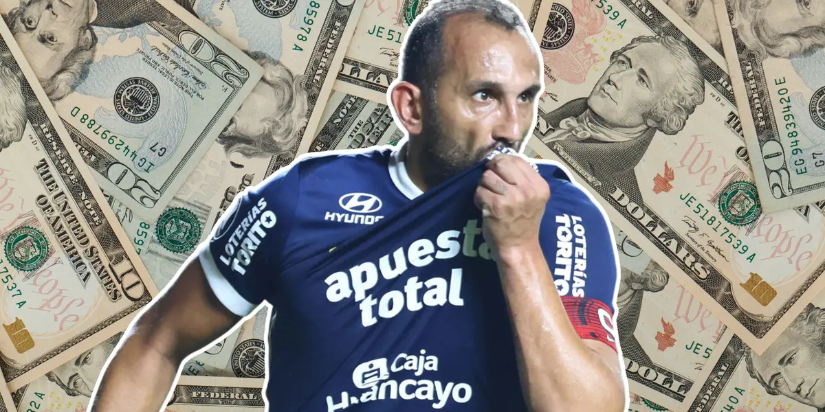 Hernán Barcos (Foto: CONMEBOL)