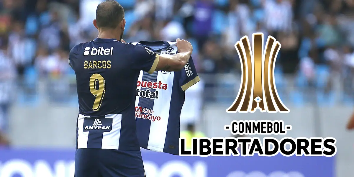 Hernán Barcos (Foto: Conmebol Libertadores)