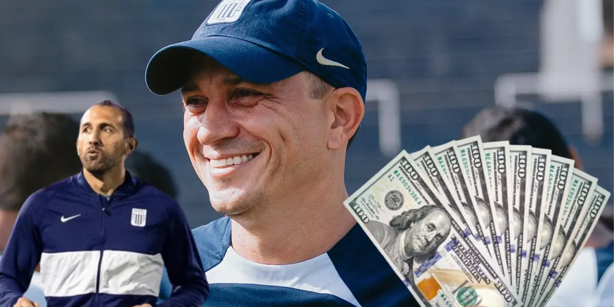 Hernán Barcos y Alejandro Restrepo en Alianza Lima.