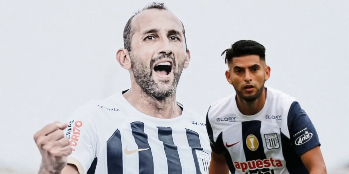 Hernán Barcos y Carlos Zambrano en Alianza Lima / Foto: Alianza Lima
