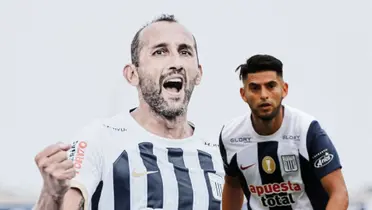 Hernán Barcos y Carlos Zambrano en Alianza Lima / Foto: Alianza Lima