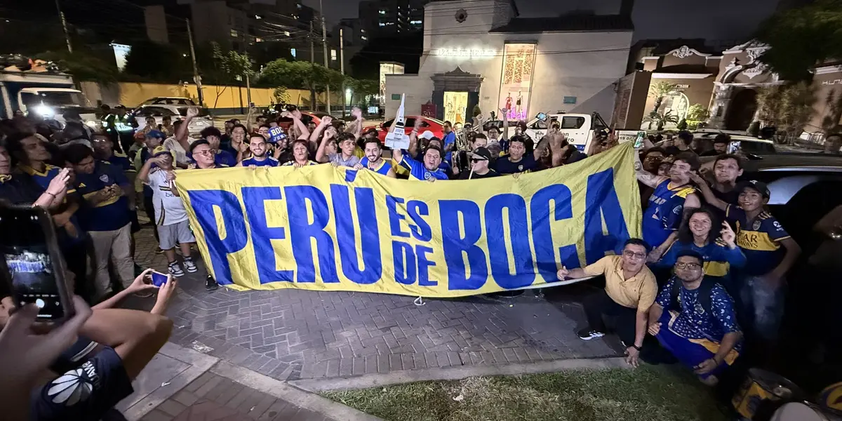 Hinchas Boca Juniors (Foto: @Tato_Aguilera)