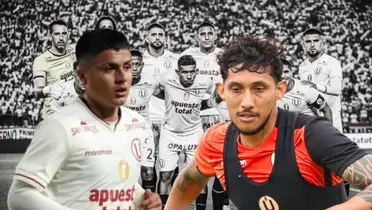 Jairo Concha y Christofer Gonzales en Universitario de Deportes / Foto: Universitario