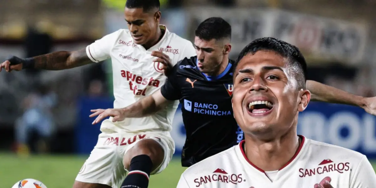 Jairo Concha y Christopher Olivares en Universitario de Deportes. (Foto: IMAGO)