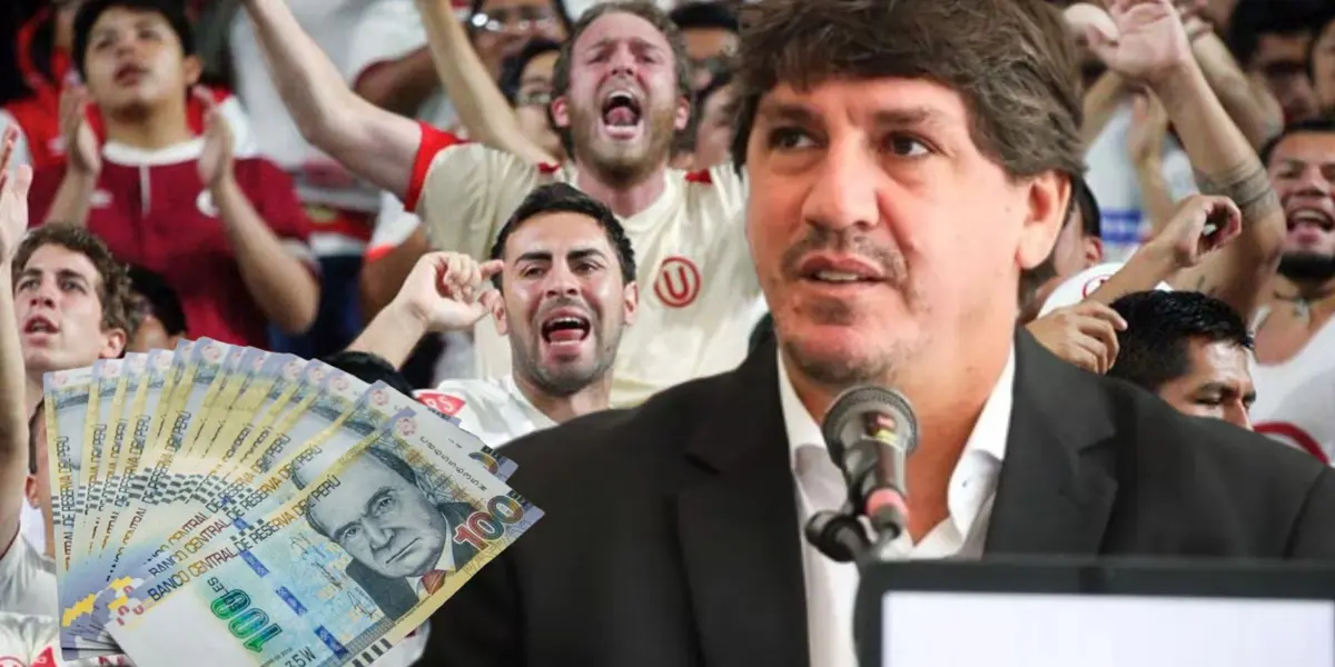 Jean Ferrari como administrador de la U / Foto: Universitario