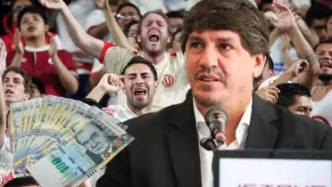 Jean Ferrari como administrador de la U / Foto: Universitario