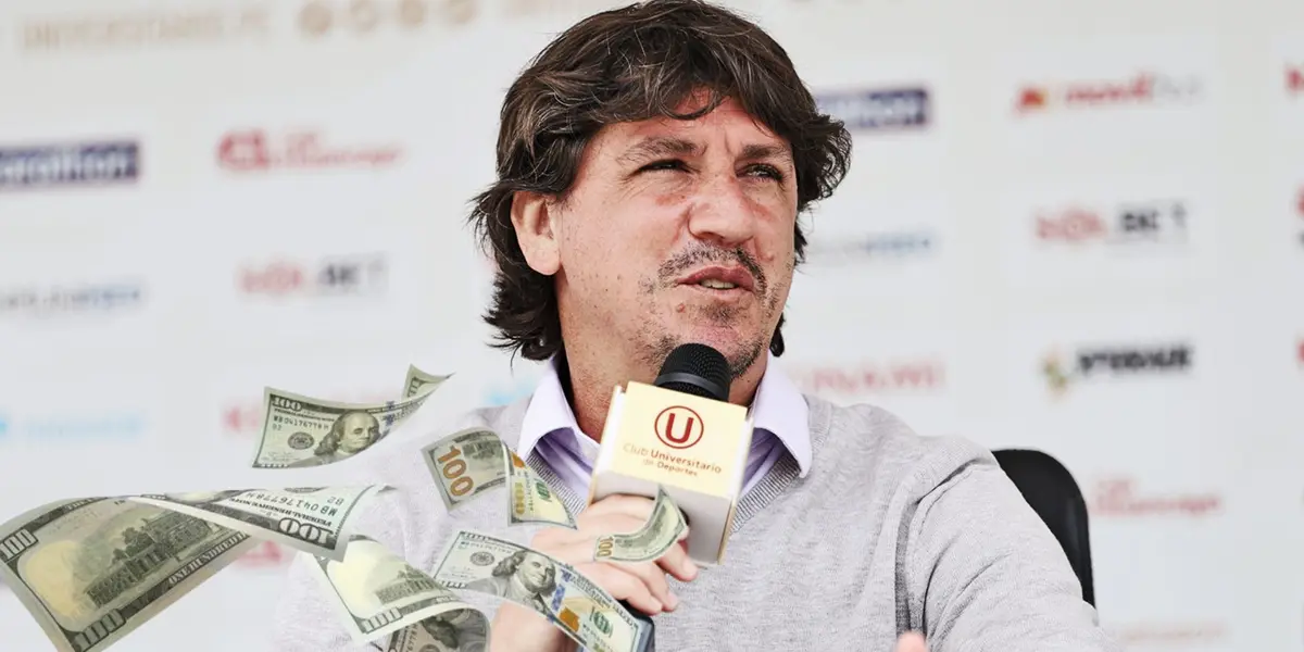 Jean Ferrari como administrador de Universitario de Deportes / Foto: Universitario