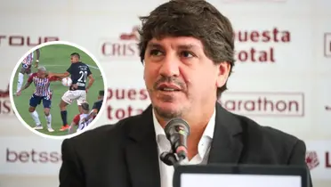 Jean Ferrari como administrador de Universitario de Deportes (Foto: Universitario)