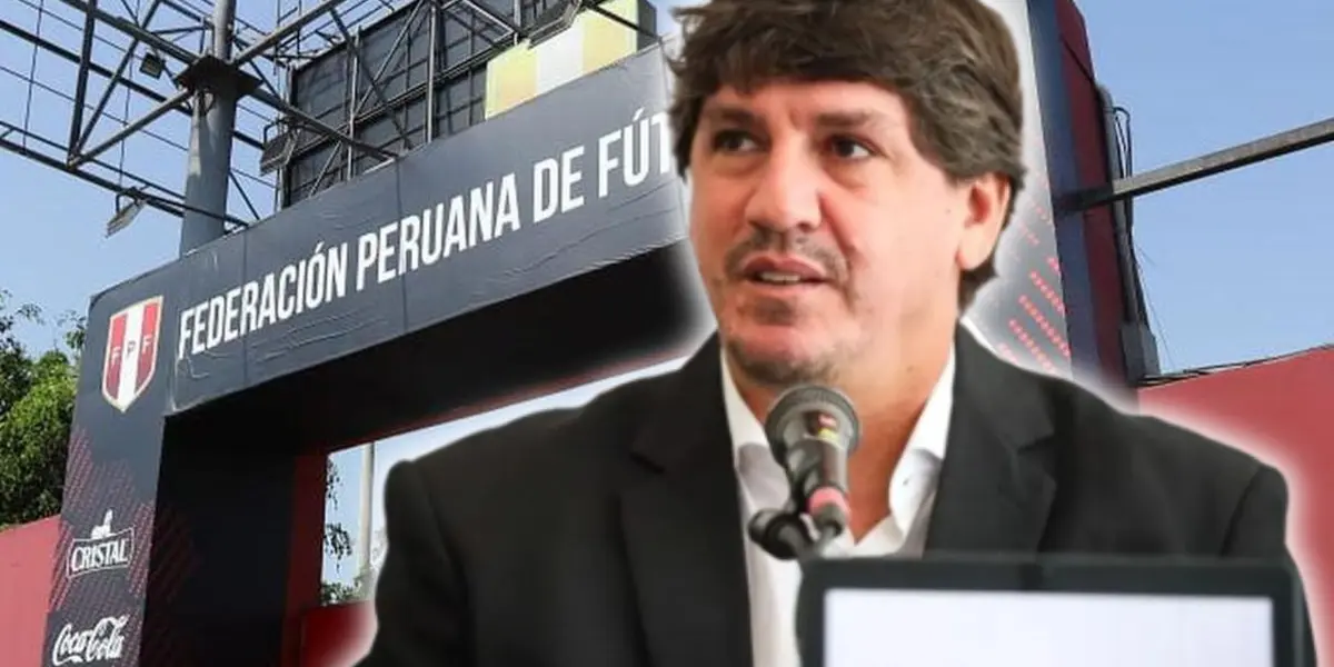 Jean Ferrari como administrador de Universitario. / Foto: Universitario.