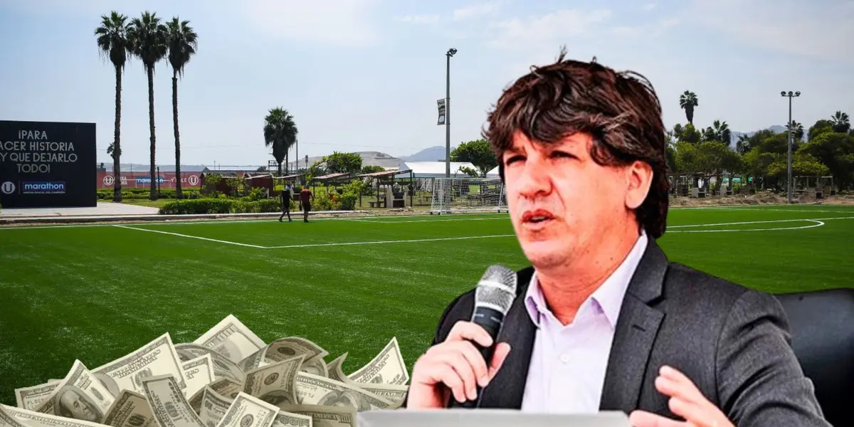 Jean Ferrari en Campo Mar de Universitario de Deportes (Foto: Universitario)