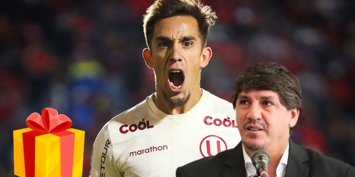 Jean Ferrari en Universitario de Deportes en el 2023 / Foto: Universitario