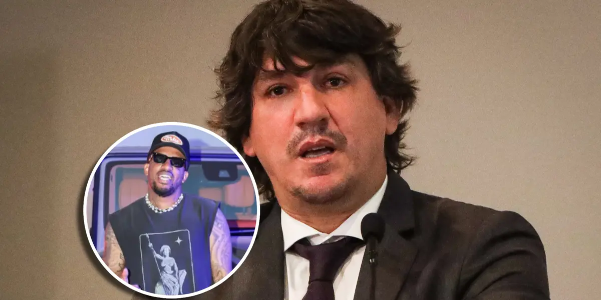 Jean Ferrari y Jefferson Farfán (Foto: Universitario).