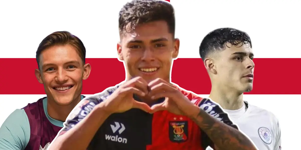 Jefferson Cáceres, Oliver Sonne, Alexander Robertson (Foto: Composición El Futbolero)