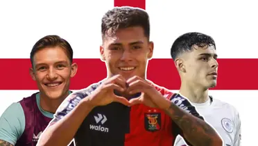 Jefferson Cáceres, Oliver Sonne, Alexander Robertson (Foto: Composición El Futbolero)