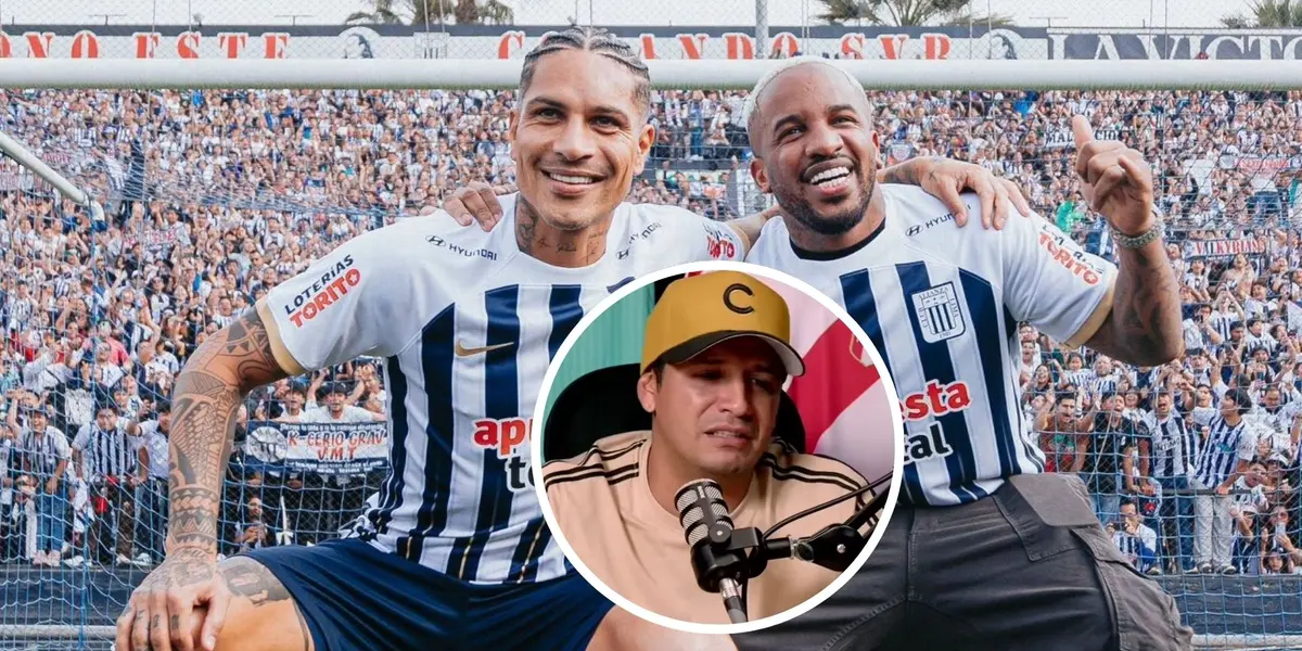 Jefferson Farfán- Reimond Manco - Paolo Guerrero (Foto: X de Alianza Lima)