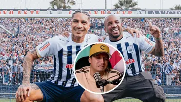 Jefferson Farfán- Reimond Manco - Paolo Guerrero (Foto: X de Alianza Lima)