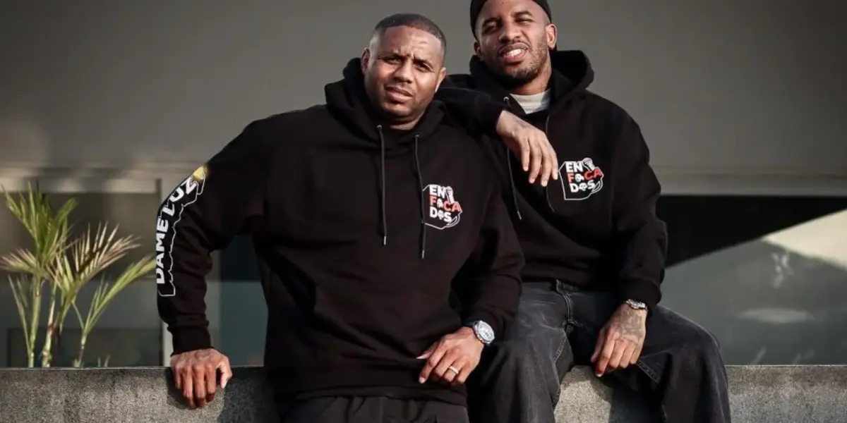 Jefferson Farfán y Roberto Guizasola (Foto: Instagram).