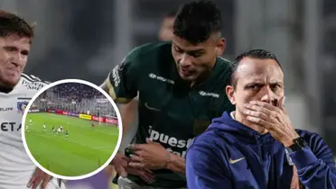 Jeriel De Santis como jugador de Alianza Lima enfrentando a Colo Colo. (Foto: EFE)