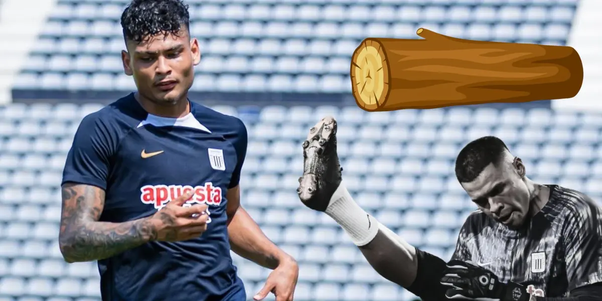 Jeriel De Santis y Ángelo Campos como jugadores de Alianza Lima. (Foto: Alianza Lima)