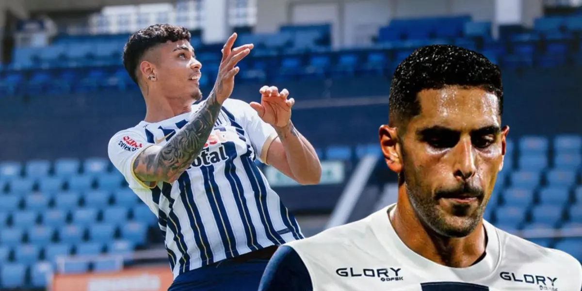 Jeriel De Santis y Pablo Sabbag en Alianza Lima / Foto: Alianza Lima