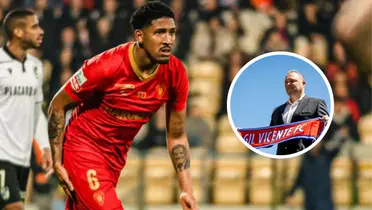 Jesús Castillo como jugador del Gil Vicente.