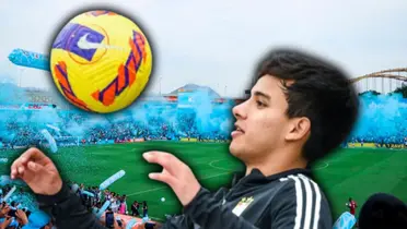 Jhilmar Lora como jugador de Sporting Cristal.