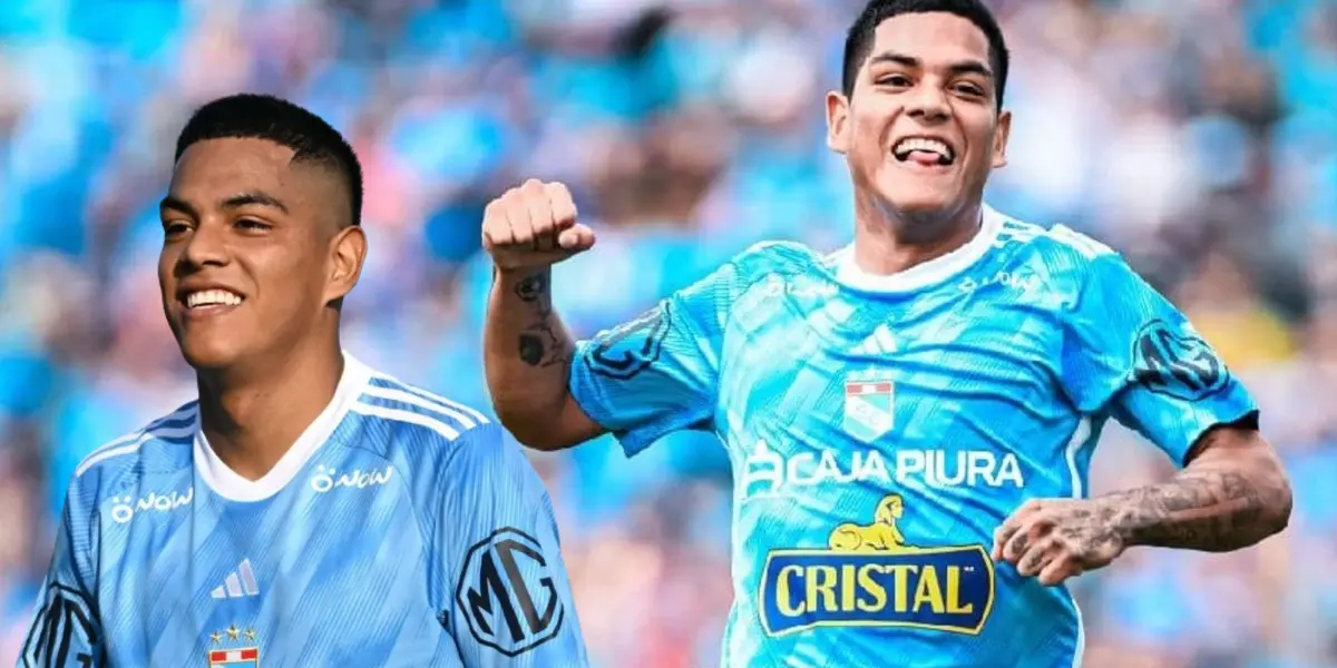 Joao Grimaldo como jugador de Sproting Cristal. (Foto Sporting Cristal)