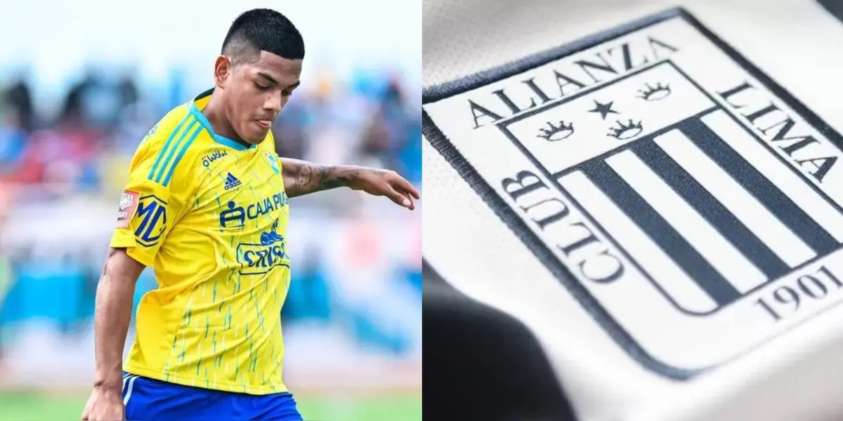 Joao Grimaldo se destaca como delantero en Sporting Cristal y en su momento casi llega a Alianza Lima.