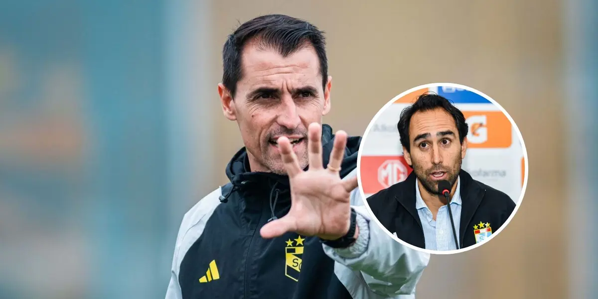 Joel Raffo - Guillermo Farré (Foto: X de Sporting Cristal)