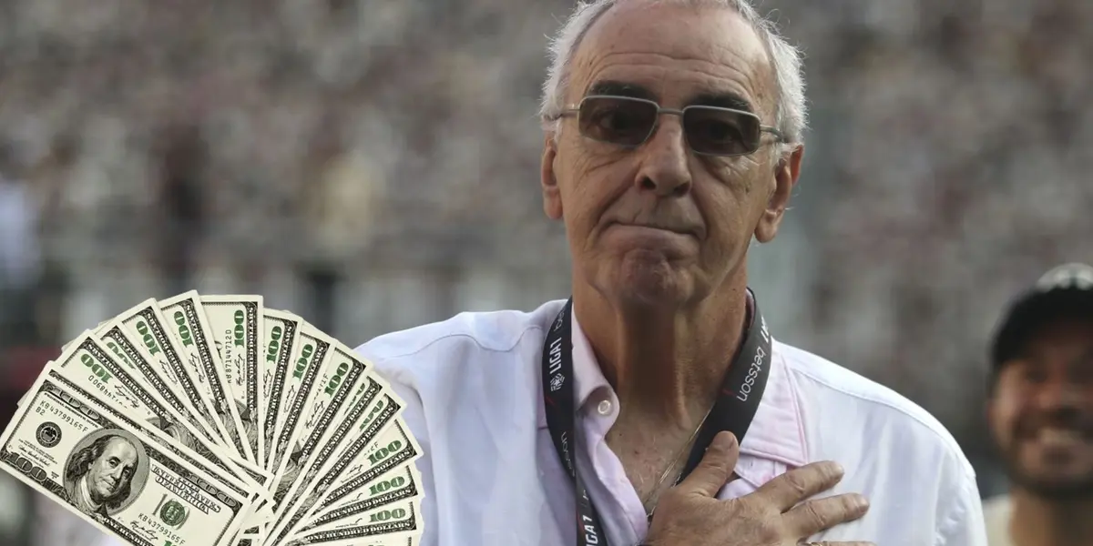 Jorge Fossati como entrenador de la Selección Peruana / Foto: Universitario