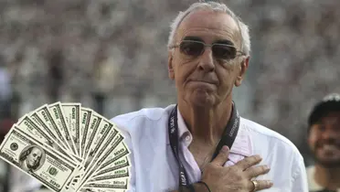 Jorge Fossati como entrenador de la Selección Peruana / Foto: Universitario