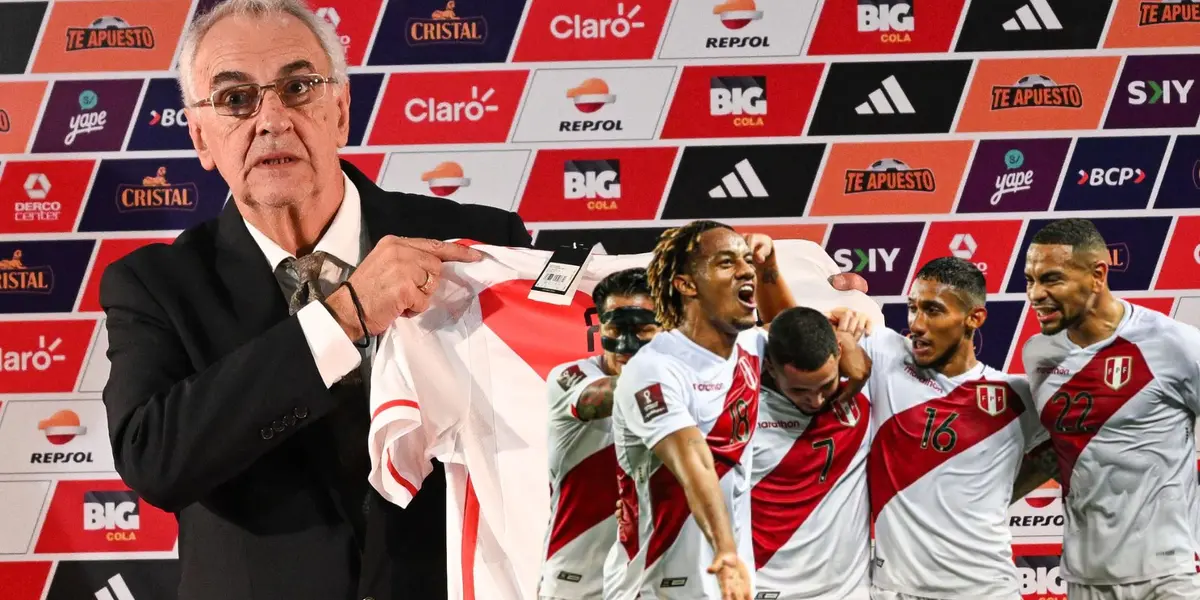 Jorge Fossati con la Selección Peruana.