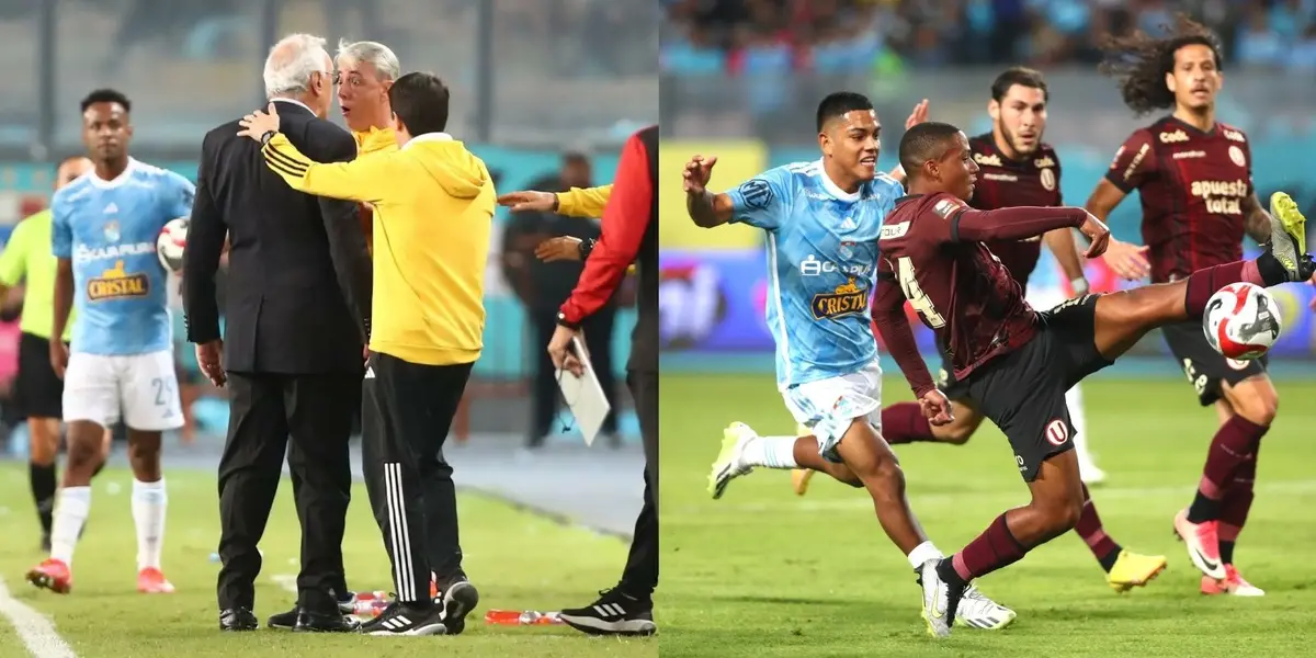 Jorge Fossati declaró para los medios de prensa sobre la discusión que tuvo con Tiago Nunes.