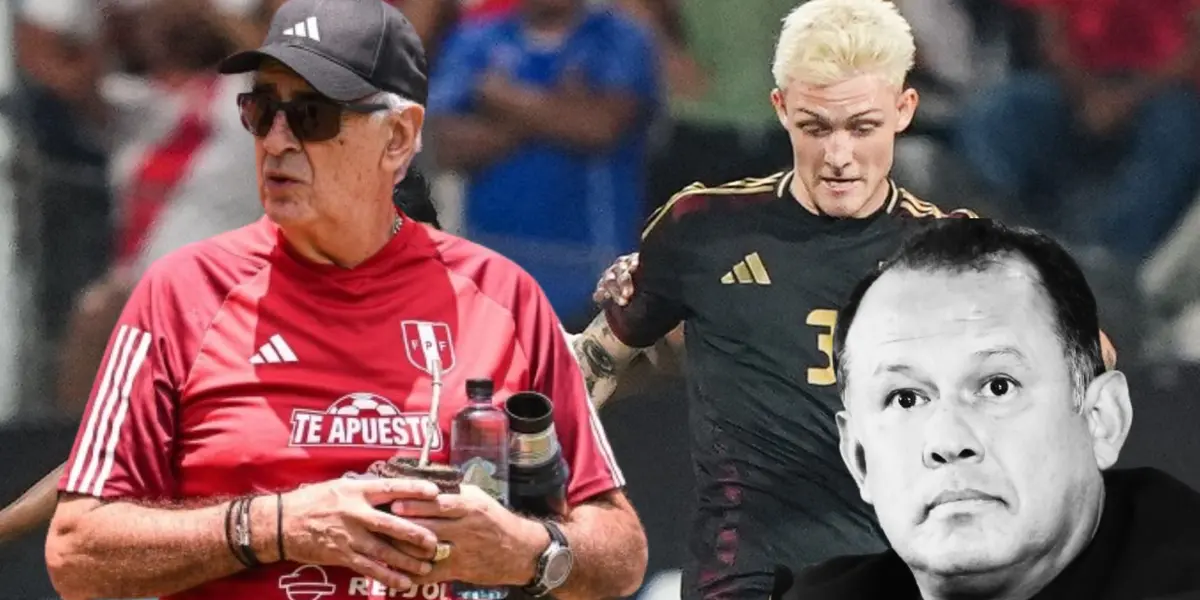 Jorge Fossati, Oliver Sonne en la Selección Peruana / Foto: La Bicolor