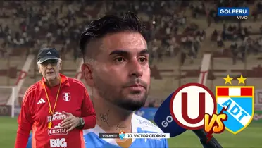 Jorge Fossati - Víctor Cedrón (Foto: Captura X)