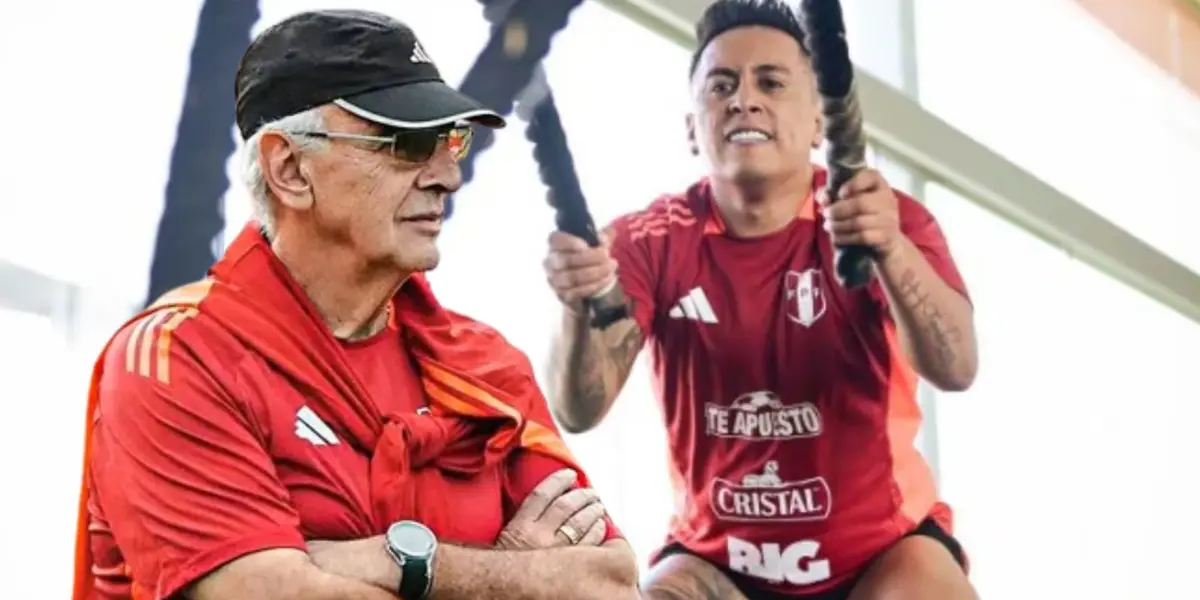 Jorge Fossati y Christian Cueva como integrantes de la Selección Peruana. (Foto: La Bicolor)