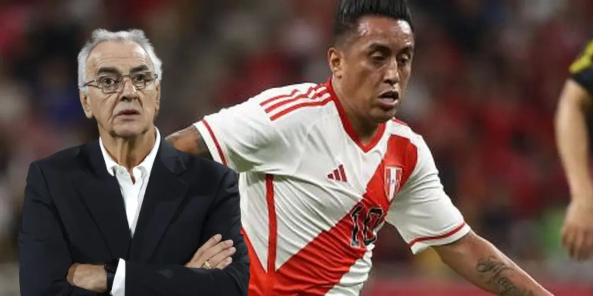 Jorge Fossati y Christian Cueva en la Selección Peruana.