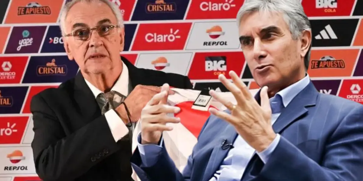 Jorge Fossati y Juan Carlos Oblitas en la Selección Peruana (Foto: La Bicolor)