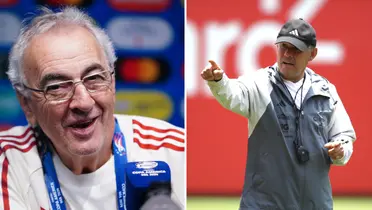 Jorge Fossati y Juan Reynoso (Foto: Selección Peruana).